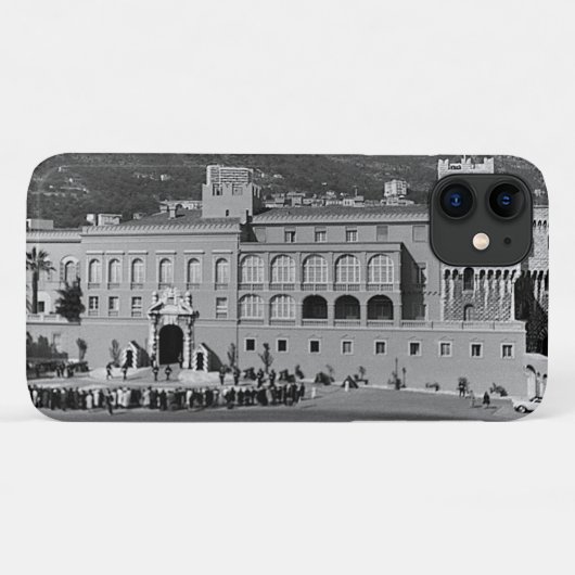 Antieke paleis plein Monaco Vorstendom Case-Mate iPhone Case (Achterkant (horizontaal))
