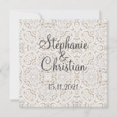 Antieke papieren kantelhouwelijk  (Voorkant)