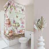 Antieke Parelse Bakkerij Wonderland Aangepaste Naa Douchegordijn