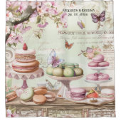 Antieke Parelse Bakkerij Wonderland Aangepaste Naa Douchegordijn (Voorkant)