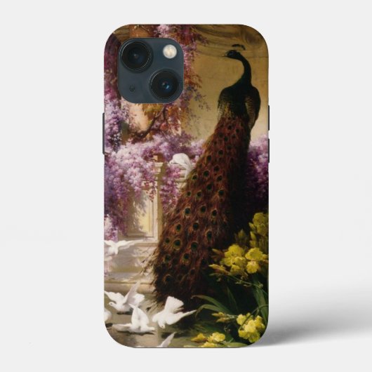 Antieke Pauw Case-Mate iPhone Case (Achterkant)