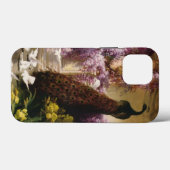 Antieke Pauw Case-Mate iPhone Case (Achterkant (horizontaal))