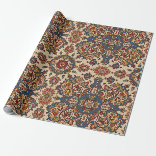 Antieke Perzische Oriëntaalse Turkse Vintage Patro Cadeaupapier