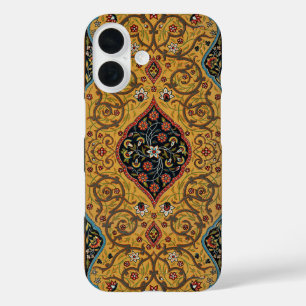 Antieke Perzische Tapijt Elegant Ontwerp iPhone 16 Hoesje