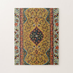Antieke Perzische Tapijt Elegant Ontwerp Legpuzzel