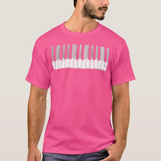 Antieke Piano Cadeau T-shirt (Voorkant)