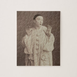 Antieke Pierrot Clown Legpuzzel