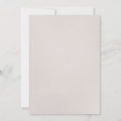 Antieke Pioen Bubbly Bruids Shower Folie Kaart (Achterkant)