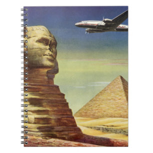 Antieke piramides, de Grote Sfinx van Giza, Egypte Notitieboek