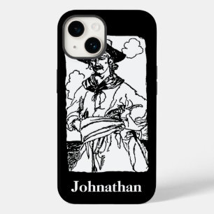 Antieke Piraten Schets van een Kapitein door Howar Case-Mate iPhone 14 Hoesje