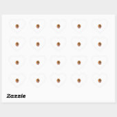 Antieke Pizza Kat Retro Grappige Kat Liefhebber De Hart Sticker (Vel)