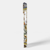 Antieke Planisfeer Sterrenkaart van Nicholas de Fe Case-Mate iPhone Case (Achterkant / Links)