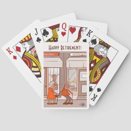 Antieke Pokerkaarten (Achterkant)