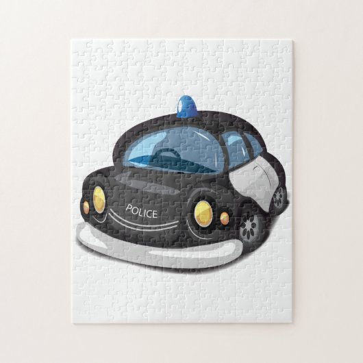 Antieke Politieauto Legpuzzel (Verticaal)