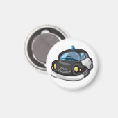 Antieke Politieauto Magneet (Voorkant / Achterkant)