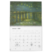 Antieke Post Impressionisme door Vincent van Gogh Kalender (Jan 2027)