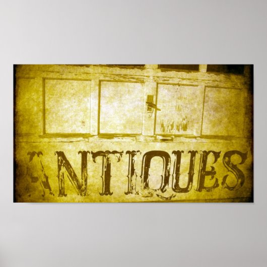 Antieke Poster (Voorkant)