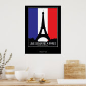 Antieke Poster Een Week in Parijs (Keuken)