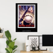 Antieke Poster New York Wereldtentoonstelling (Thuiskantoor)
