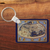 Antieke Ptolemaeïsche Wereldkaart, Johannes van Ar Sleutelhanger (Achterkant)