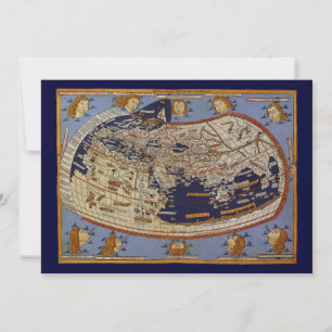 Antieke Ptolemaïsche Wereldkaart, Johannes van Arn Kaart