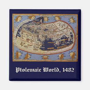 Antieke Ptolemaïsche Wereldkaart, Johannes van Arn Magneet