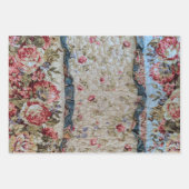 Antieke quilt inpakpapier vel (Voorkant 3)