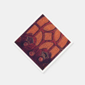 Antieke radio hout elegante art deco kathedraal  servet (Hoek)