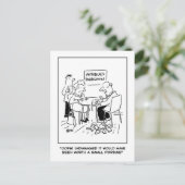 Antieke ramp. Antiek dealer waardering. grappig Briefkaart (Staand voorkant)