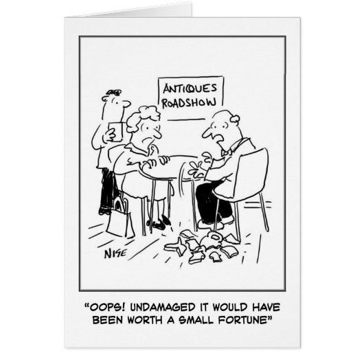 Antieke rampenkaart (Voorkant)