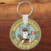 Antieke Regina SK Bruine Uniform Sleutelhanger (Achterkant)