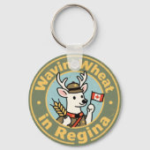 Antieke Regina SK Bruine Uniform Sleutelhanger (Achterkant)