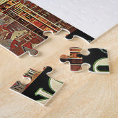 Antieke reisposter milano milaan legpuzzel (Zijkant)