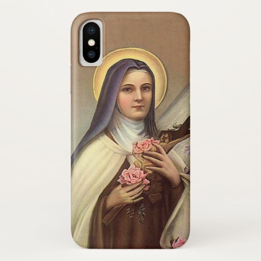 Antieke religieuze Pasen, Non met Kruis Case-Mate iPhone Case (Achterkant)