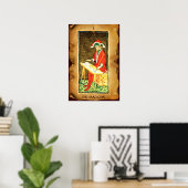 ANTIEKE RENAISSANCE TAROTS 1 / DE MAGIËR POSTER (Thuiskantoor)