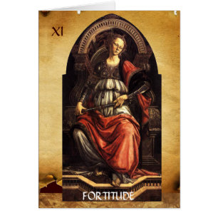 ANTIEKE RENAISSANCE TAROTS DE FORTITUDO- KRACHT