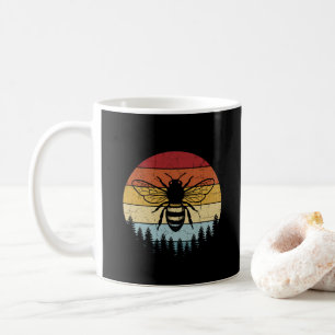 Antieke Retro Bijen Imker Bijenteelt Koffiemok