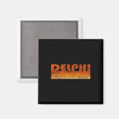 Antieke Retro Delphi Griekenland Magneet (Voorkant / Achterkant)