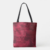 Antieke Robijn Steenpatroon Tote Bag (Achterkant)
