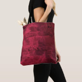 Antieke Robijn Steenpatroon Tote Bag (Dichtbij)