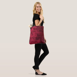 Antieke Robijn Steenpatroon Tote Bag