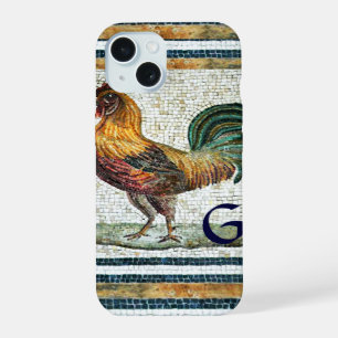 ANTIEKE ROMEINSE MOZAIEKEN / HANE-MONOGRAAM iPhone 15 HOESJE