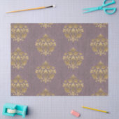 Antieke Rook Mauve Medaillon Tissuepapier (Craft)