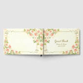 Antieke Roos 9 x 6 gastenboek (Volledig)