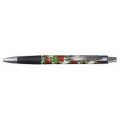 Antieke Roos Bloemenpen Pen (Achterkant)