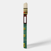 Antieke roulettetafel casino spel, gokchips Case-Mate iPhone case (Achterkant / Rechts)