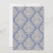 Antieke royale chinoiserie save the date (Achterkant)