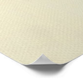 Antieke Roze Kant Rustieke Rode Victoriaanse Jute Poster (Hoek)
