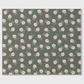 Antieke rozenhout cadeaupapier (Vlak)