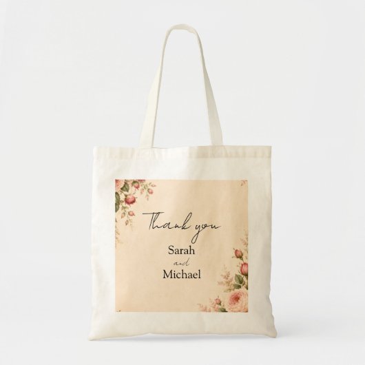 antieke rozentuin boodschappentas  tote bag (Voorkant)